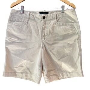 Lauren Ralph Lauren Khaki Shorts Womens 12 Vintage Chino Classic